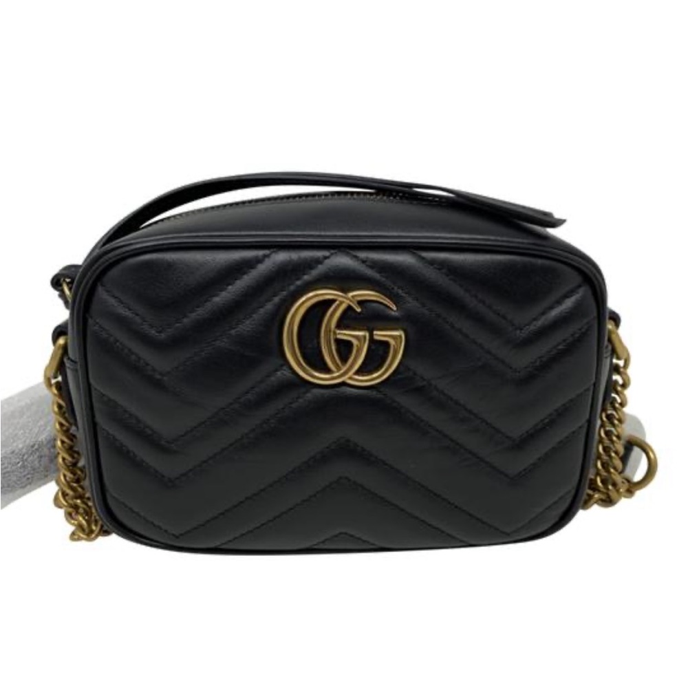 Authentic GG Marmont matelassé mini bag - Picture 11 of 12